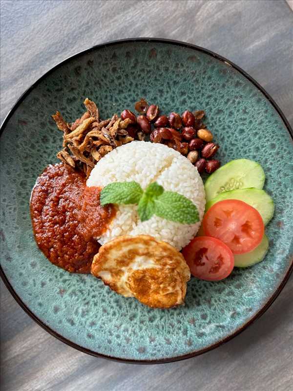 Plain Nasi Lemak